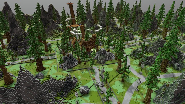 Medieval Warzone 3D Model