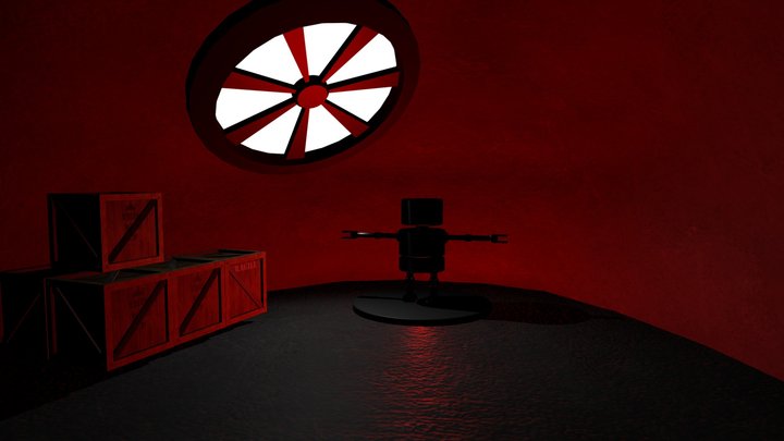 Charging Room Concept 1 3D Model