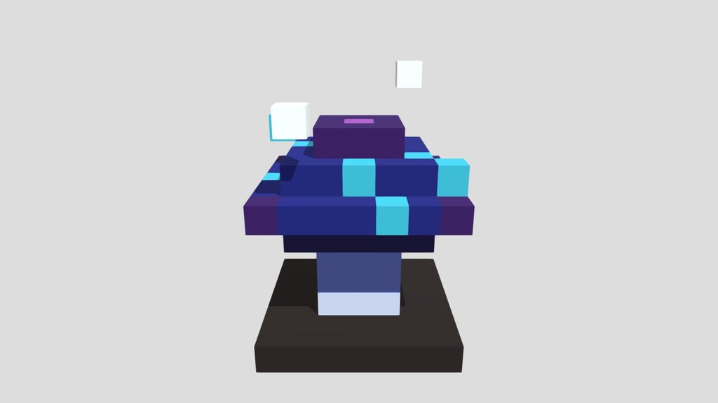 Magic Mushroom - Voxel 32x32 (Animated)