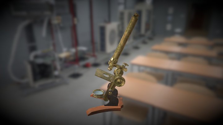 Microscope 3D Model