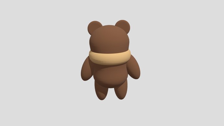 小熊 3D Model