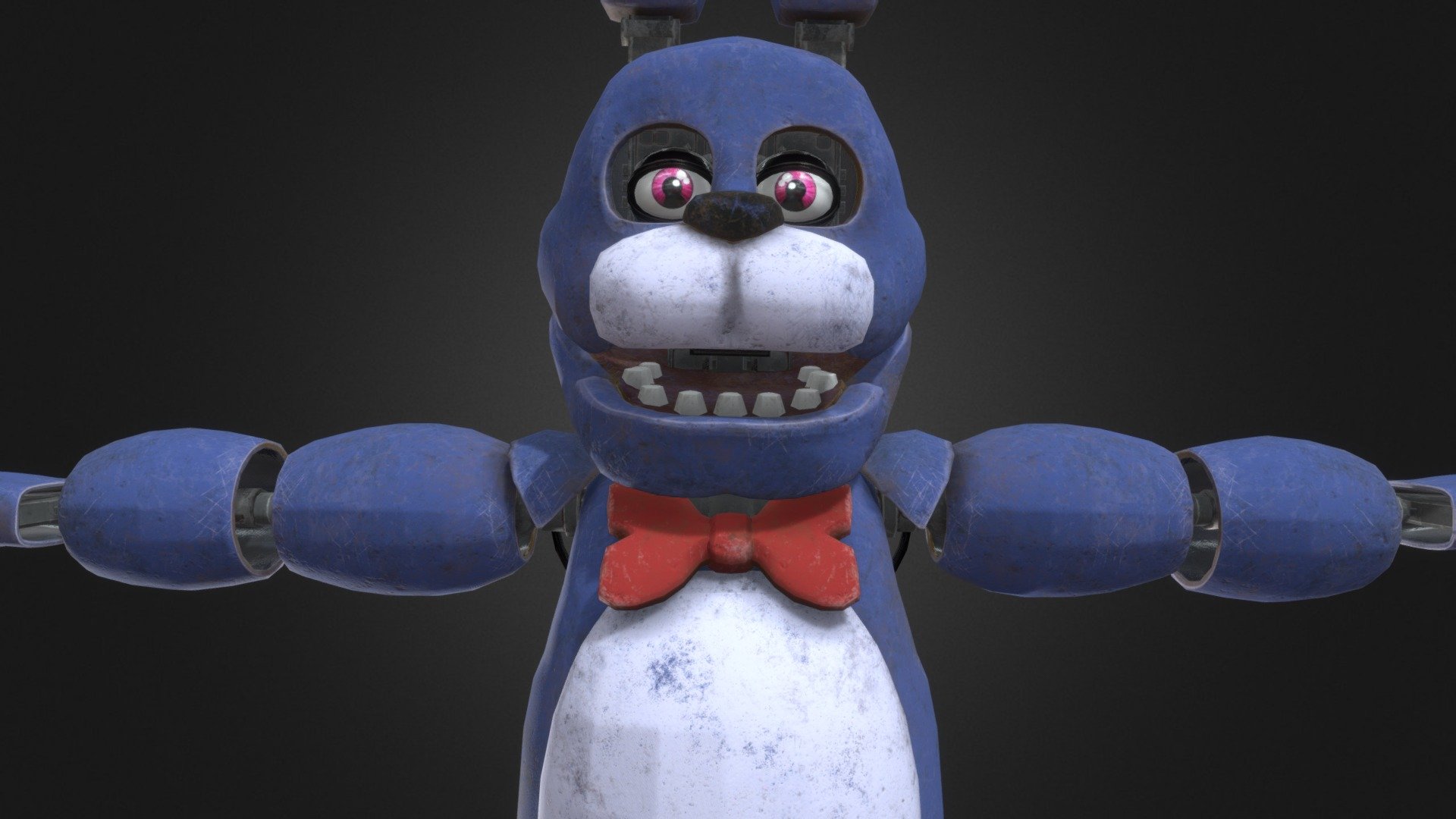 Bonnie (FNaF HW) - Download Free 3D model by Captain Allen (@Allen ...