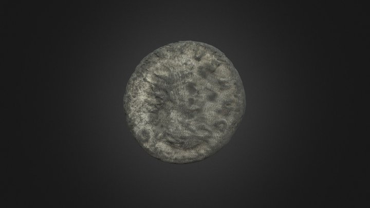 Roman Coin 3D Model