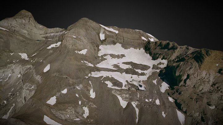 Monte Perdido 3D Model