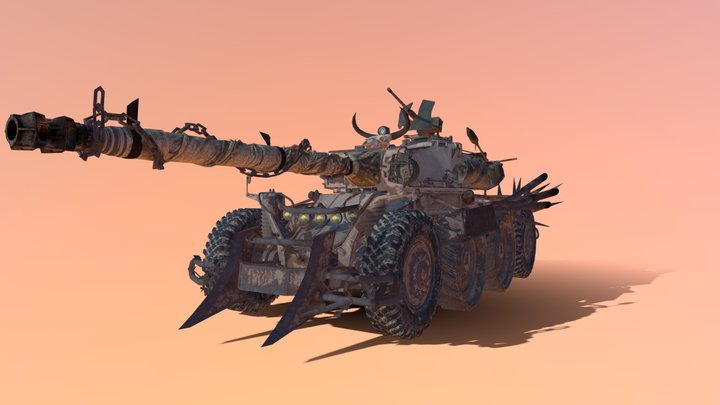 EBR 105 Mad Max (mod) – Free 3D Model STL