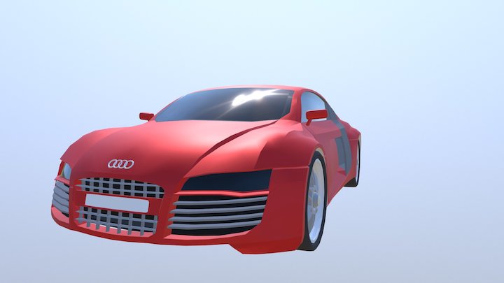 Audi TT LM 3D Model