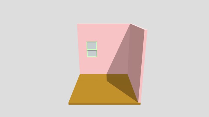 Window And Walls 3D Model