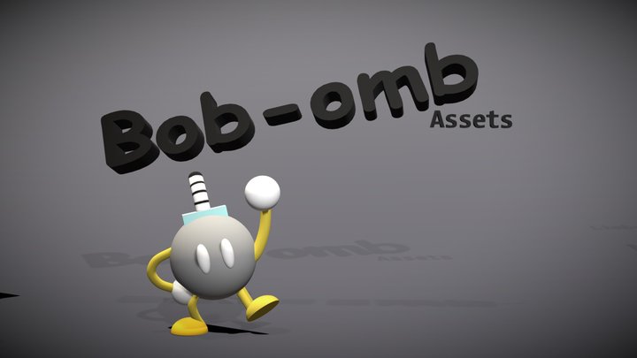 Bob-omb Assets 3D Model