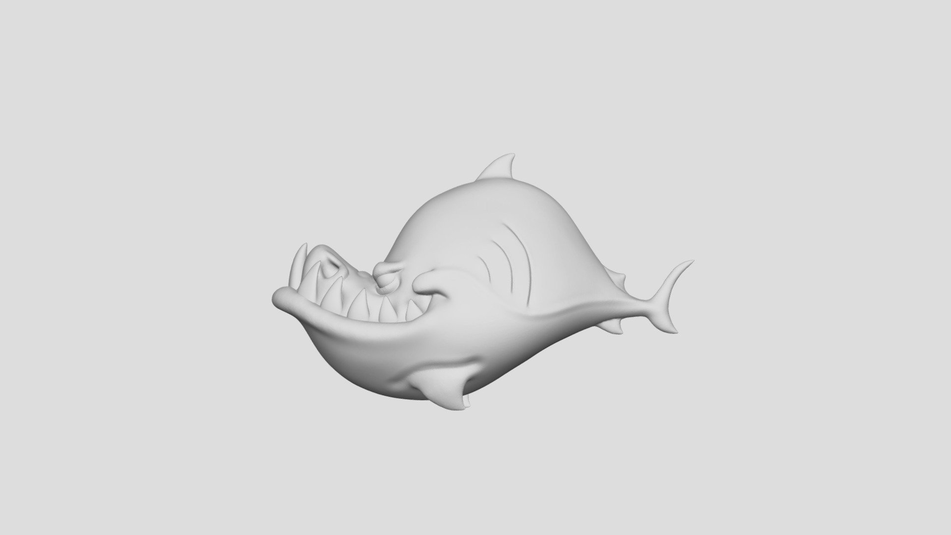 Sharky - Download Free 3D model by wolfwool [5700ee6] - Sketchfab