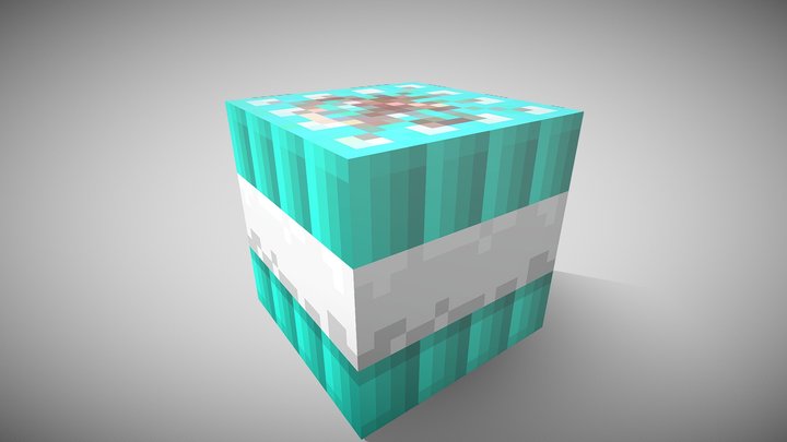 Underwater TNT 3D Model