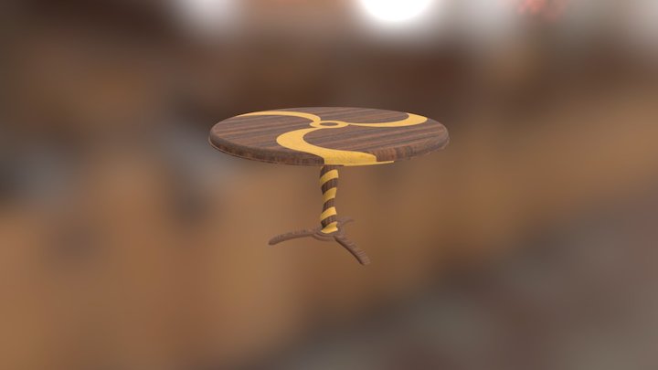 Triskelion Table 3D Model