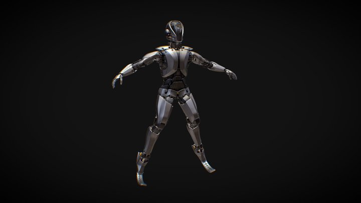 Robot GHOST MD B-23 3D Model