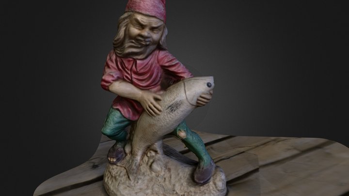 gnome-fish 3D Model