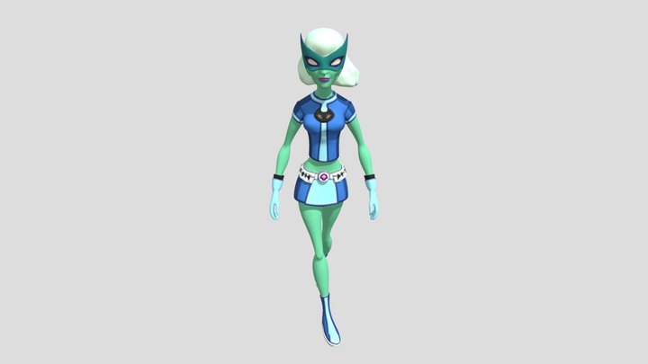 Gwen omniverse ( dagon's anodite creature ) – Kostenloses 3D-Modell STL
