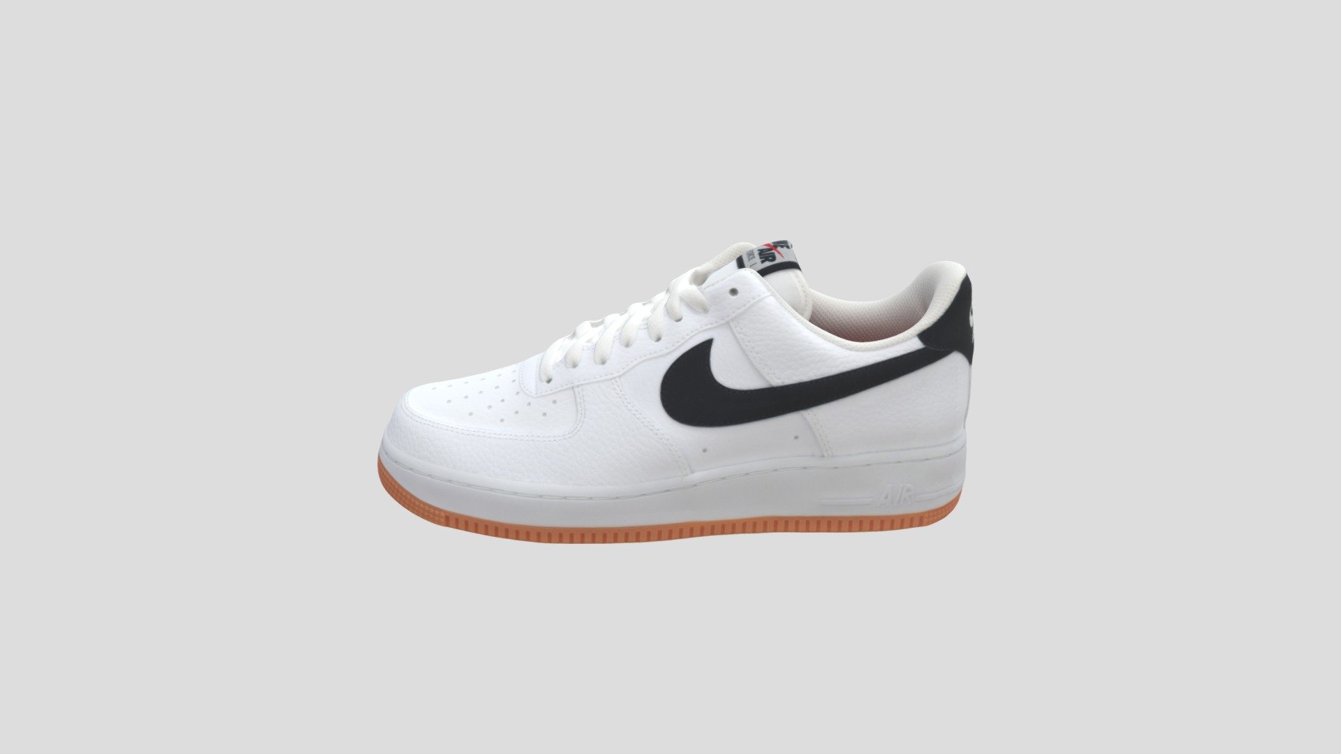 nike air force 1 '07 2 white/obsidian-university red