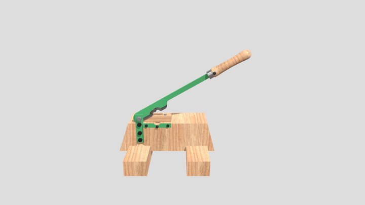 CASHEW PEELER TOOL 3D Model