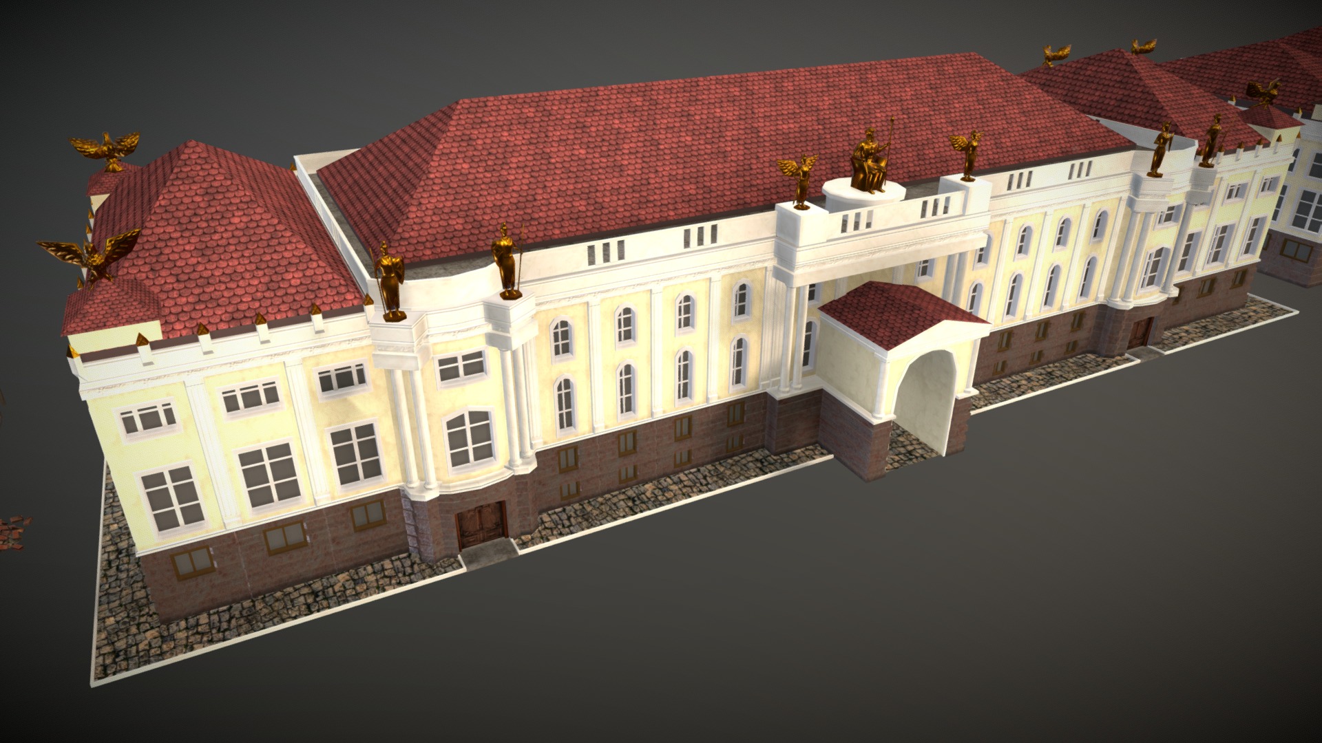 Diplomatic Centre - 3D model by Android (@app-android) [5708914 ...