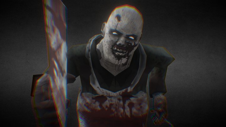 Psychopath Hunt | John Manson 3D Model