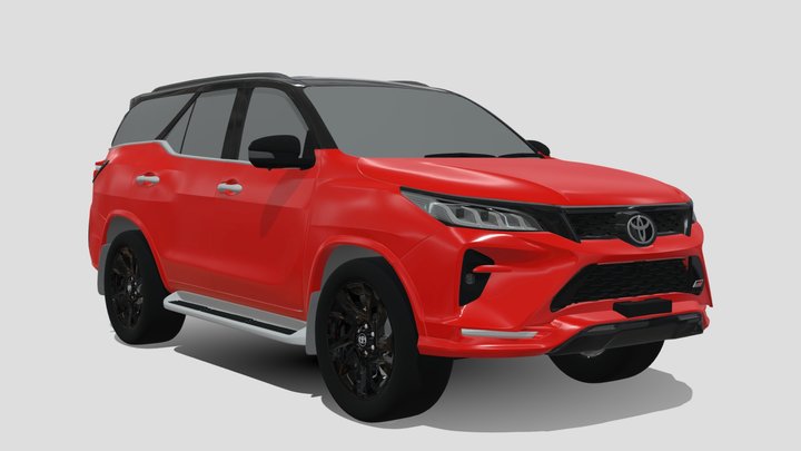 2021 Toyota Fortuner Legender GR Sport 3D Model