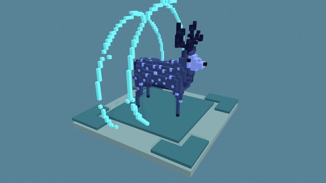 Stag X 3D Model