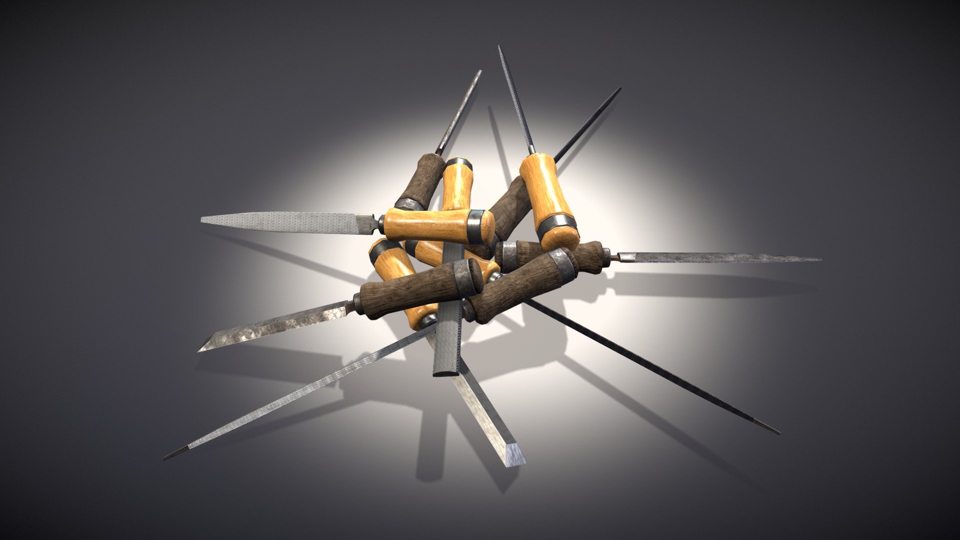 File/Chisel Pack - Buy Royalty Free 3D model by rvh [570ea02 ...