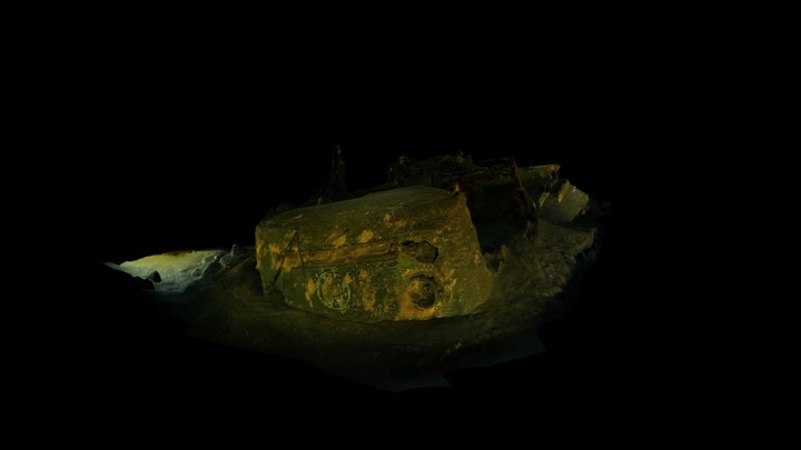 Hudson Grotto - 1971 VW Bus 3D Model