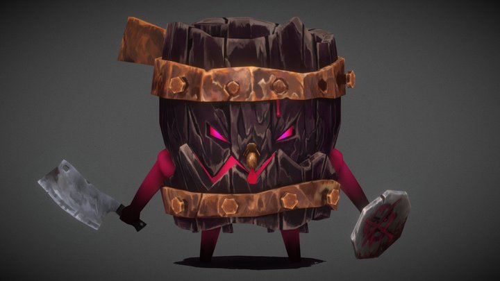 barell_enemy 3D Model