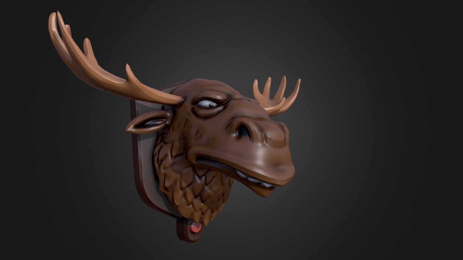 Moose Head Buy Royalty Free 3D Model By Manuelfuentes13 5710d08 1b90a5c6809046ce86ca78299d022ec4