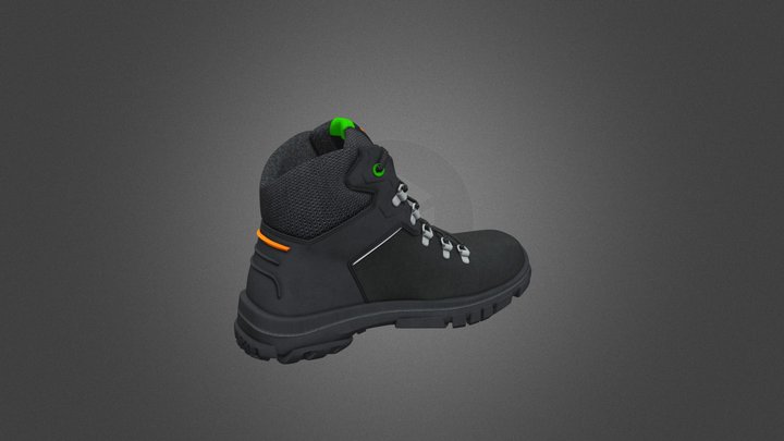black-shoe 3D Model
