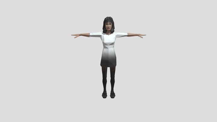 Crowd Female_05 – Modèle 3D gratuit STL