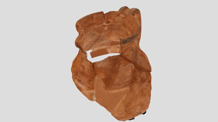 169_1526_ Gerra de ceràmica romana. Can Jardí. 3D Model