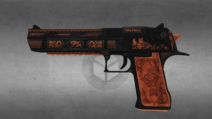 Desert Eagle | Duke Ver.3 3D Model