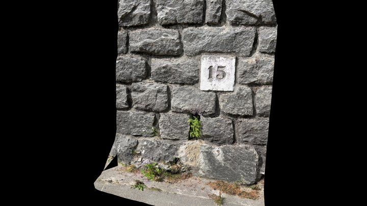 Milestone Innertkirchen - Grimselpass km 15 – Free 3D Model STL