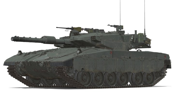 Merkava Mk.3C – Kostenloses 3D-Modell STL