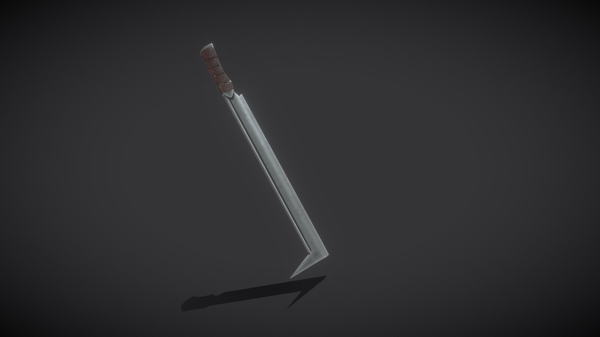 Uruk-Hai sword low poly