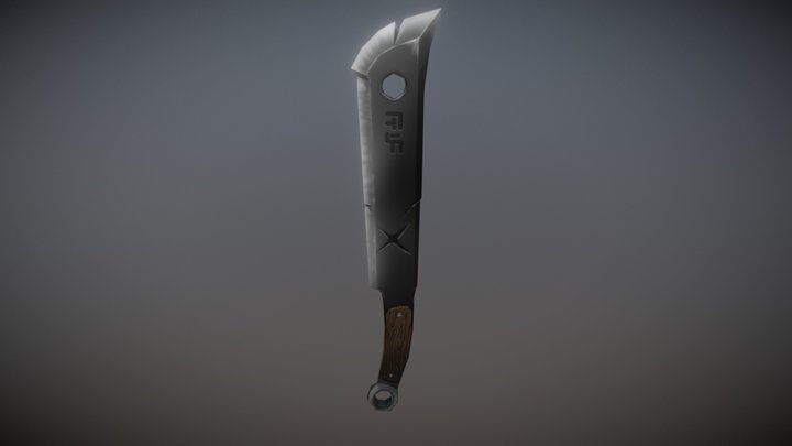 Goblin Sword 3D Model
