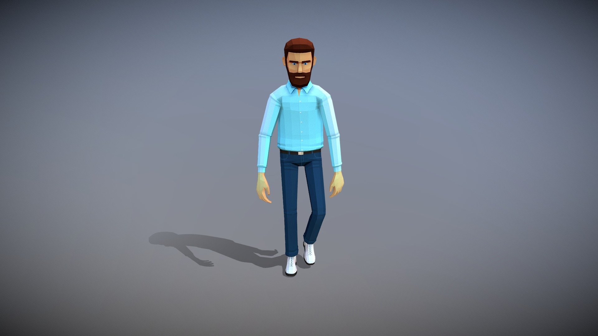 3D Model Collection 10 Casual Male Outfits V3 VR / AR / low-poly