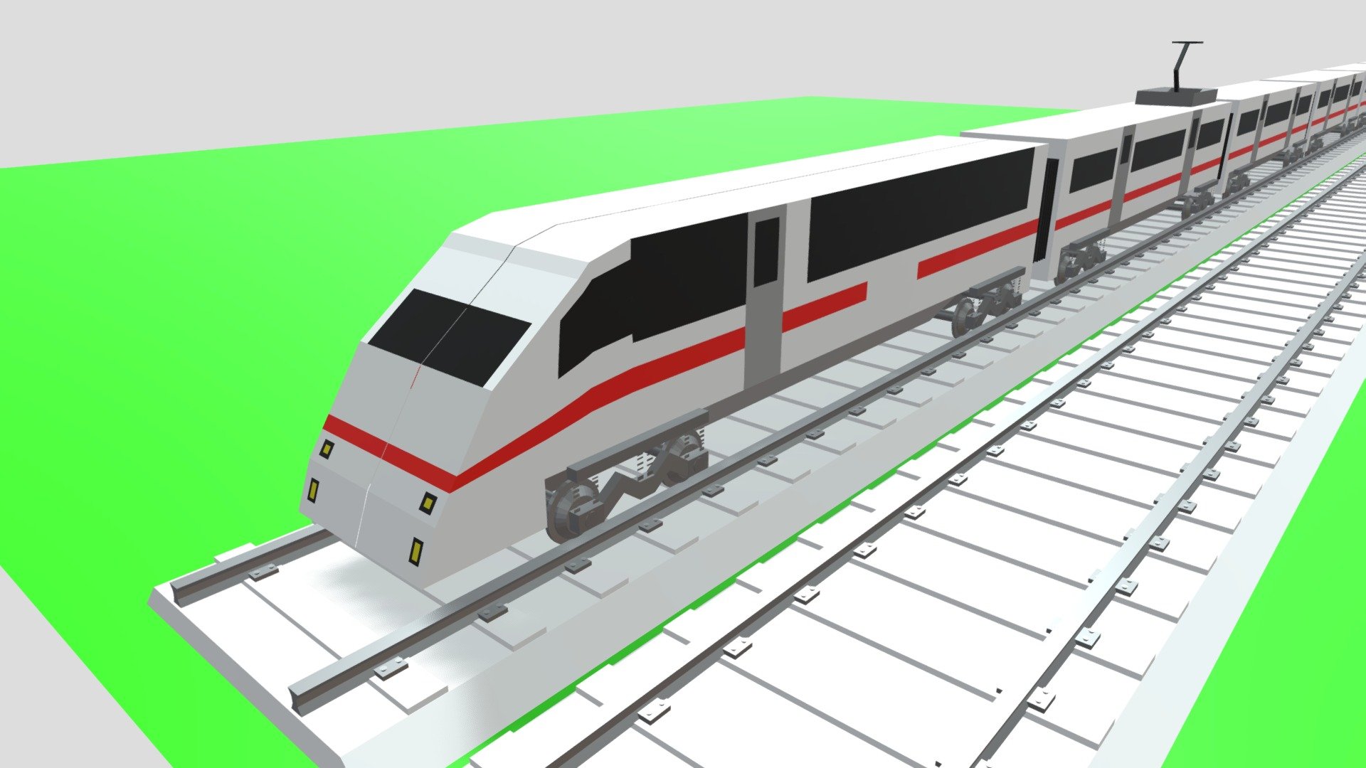 ICE train - Download Free 3D model by gritsayilia [5718ef1] - Sketchfab