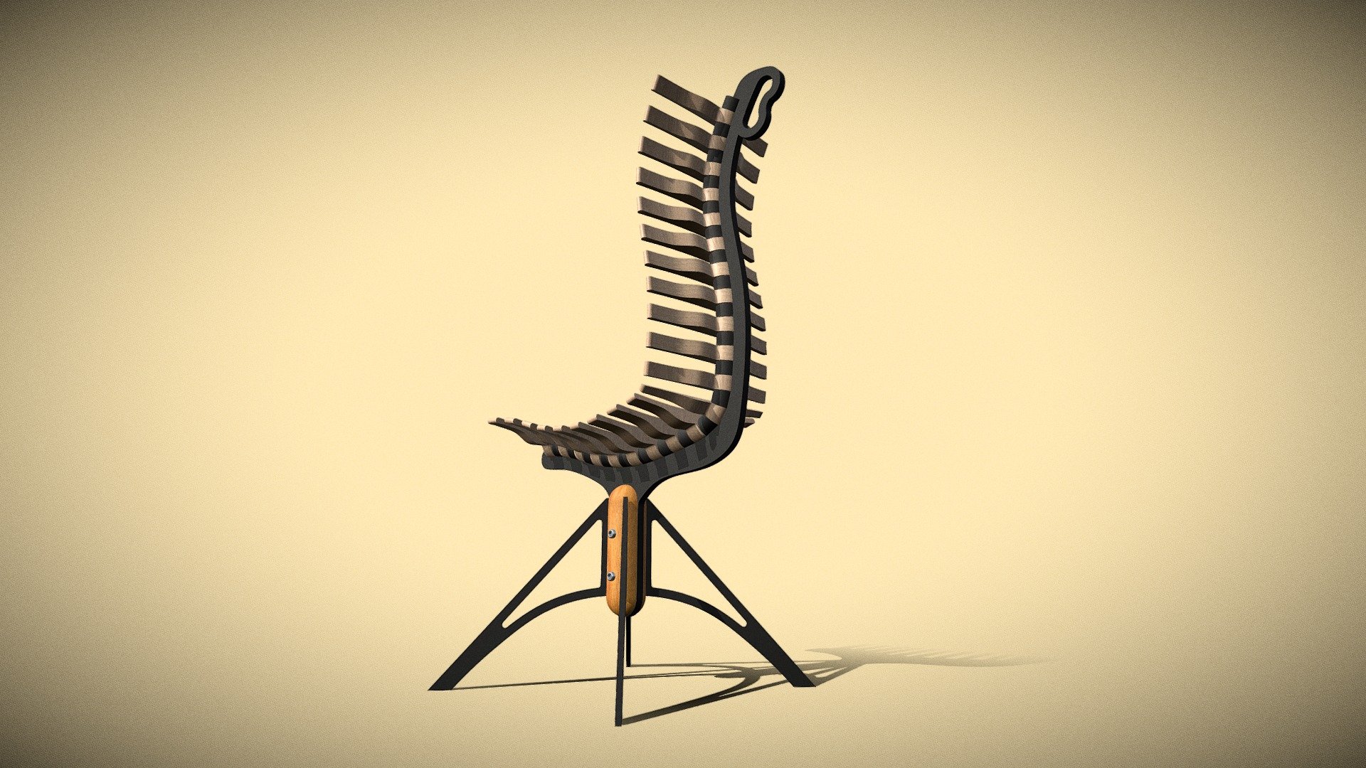 "Move it" chair - by Semen Lavdanskiy
