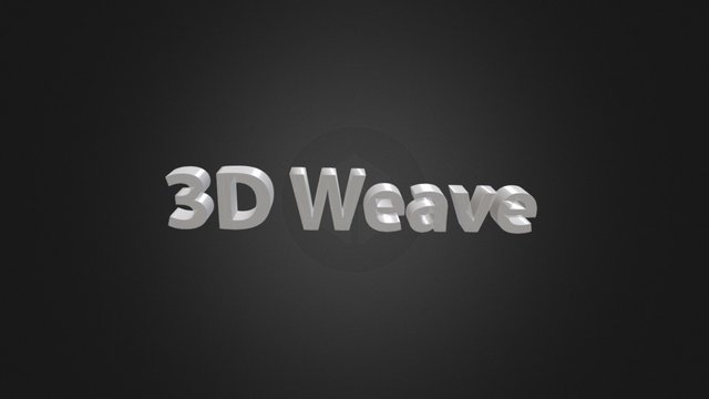 Logo 3D Weave 3D Model