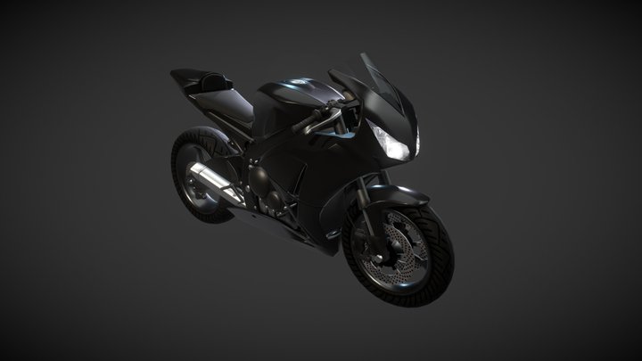 Honda CBR1000 RR 3D Model