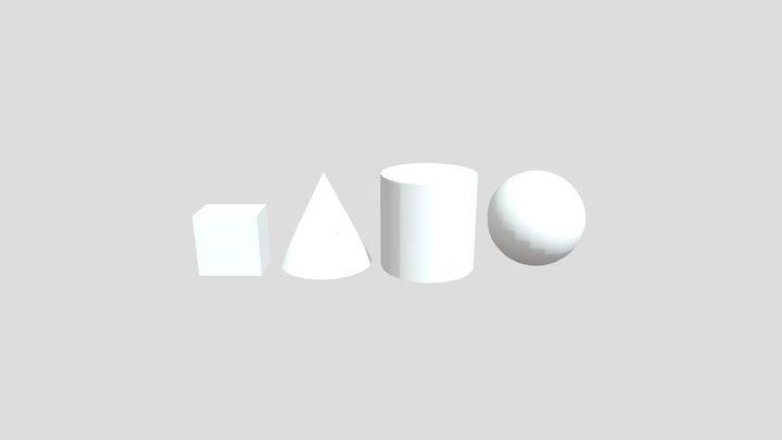 Polygon Primitives 3D Model