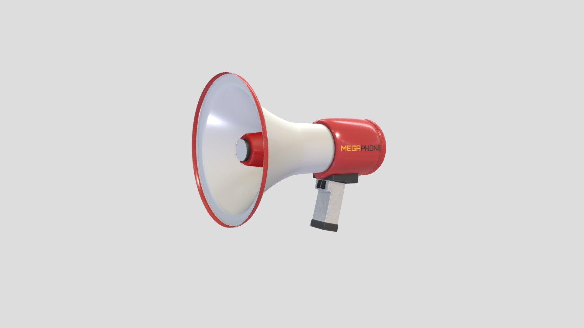 The Megaphone - Download Free 3D model by ezgi bakim (@ezgibakim ...