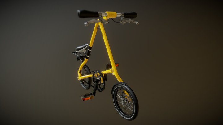 Strida 1.0 3D Model