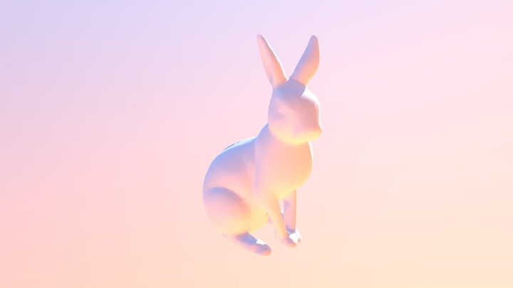 Easter Rabbit Scan 3D Model