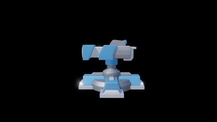 Turret 3D Model