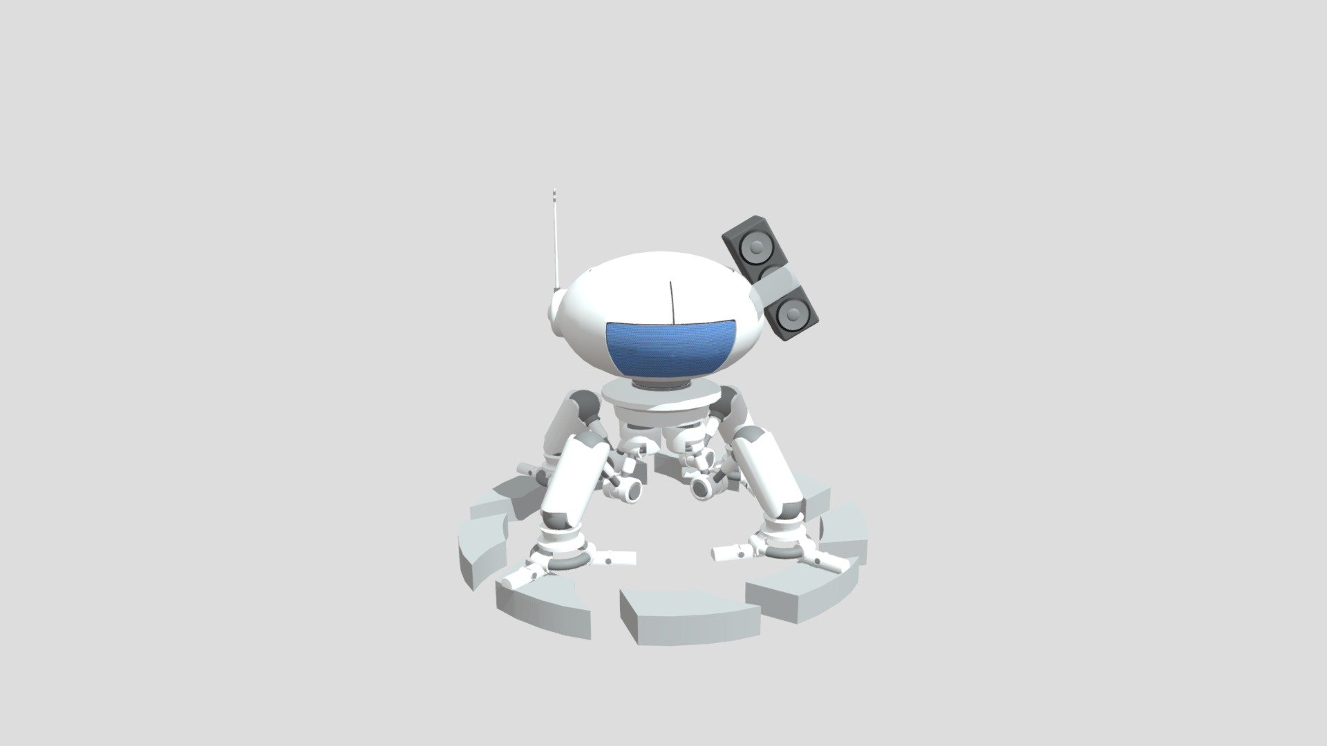 Wesley Industries Media Player (WIMP) — Sketchfab embed 3D viewer