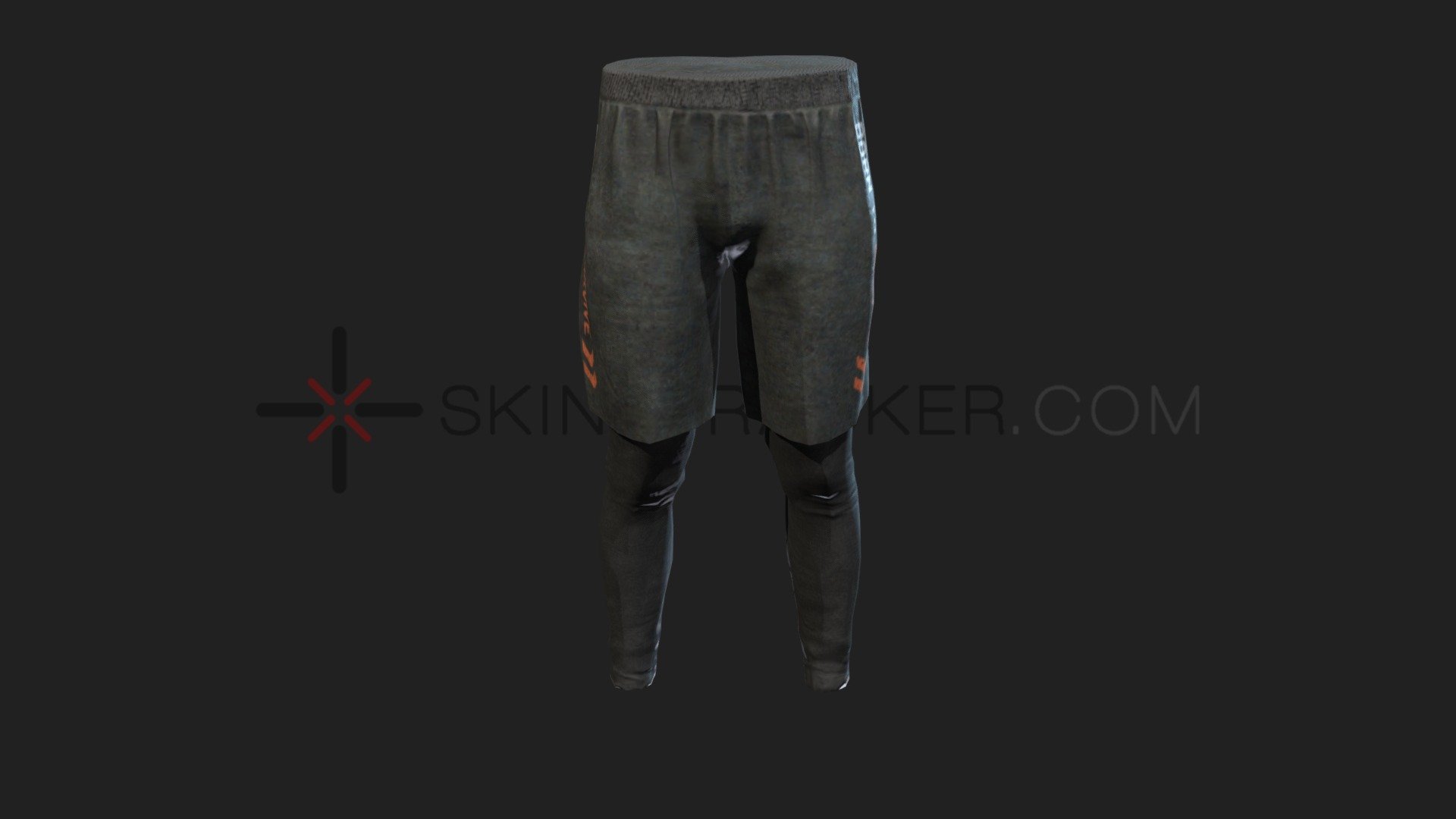 PUBG - Born to Survive Shorts - 3D model by Skin-Tracker (@stairwave ...