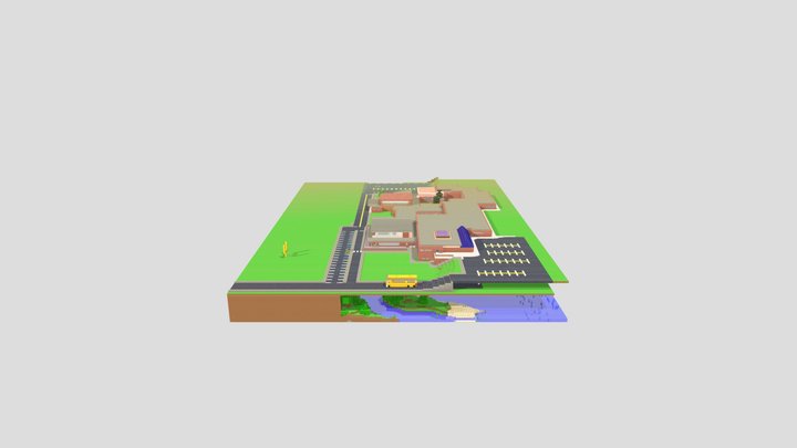 highschool 3D Model