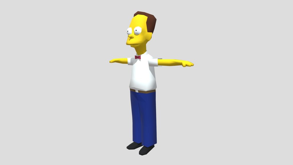 Pedestrian NPC Male 2 - The Simpsons: Hit & Run